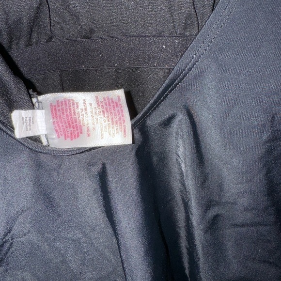 Xhilaration Black Aloha Pineapple Swimsuit, size Medium - Picture 6 of 7